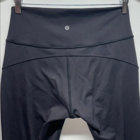 Lululemon In Movement Tight Workout Leggings Pants 25" Everlux Black Size 10 - Picture 5 of 8